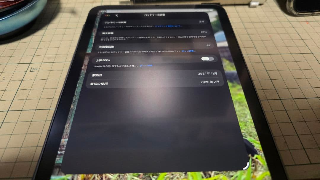 iPad mini (第7世代) Cellular 128GB スペースグレー