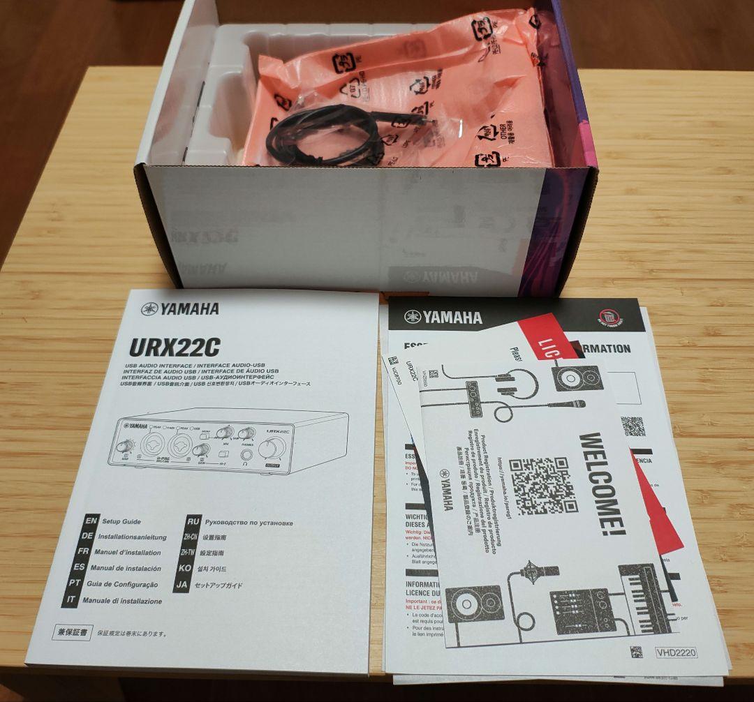 URX22C オーディオインターフェース