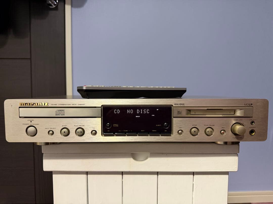 動作品　Marantz CM6001 CD/MD リモコン付き　マランツ