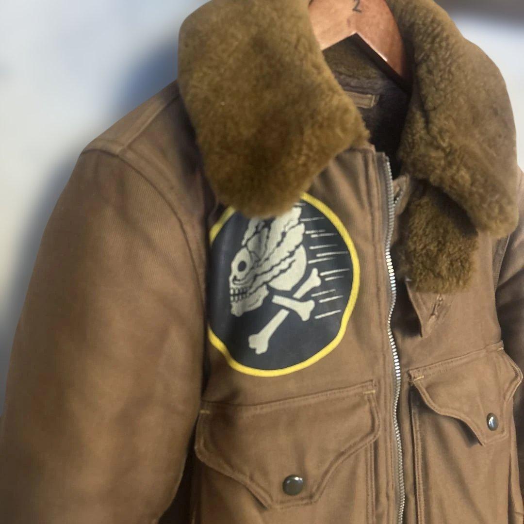 free wheelers s-6 aviators jacket サイズ34S