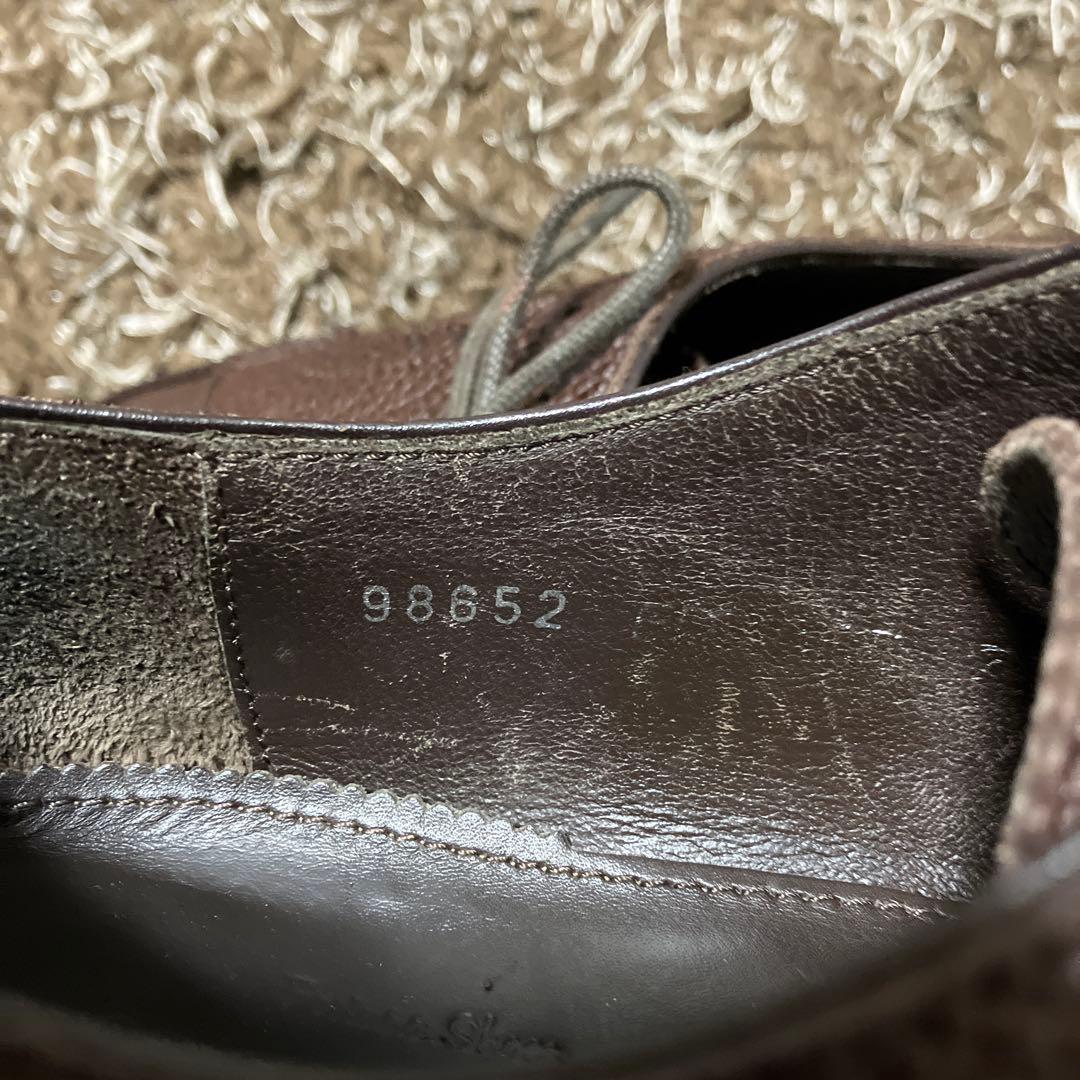 Jalan Sriwijaya ジャランスリワヤ ウイングチップ シボ加工 7