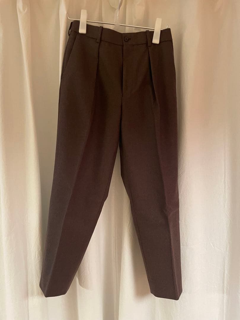 スーツ MARKAWARE FRONT PLEATS PEGTOP