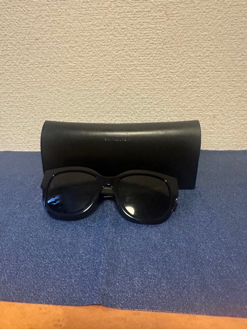 Saint Laurent SL M95/K-001 ブラック サングラス