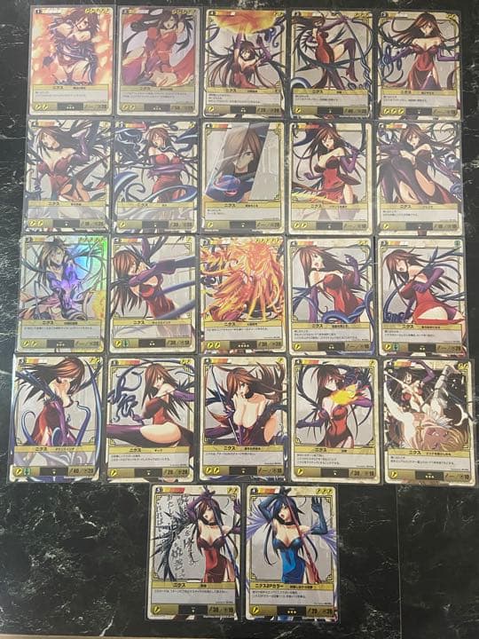 クイーンズブレイド　ニクスまとめ22枚♪