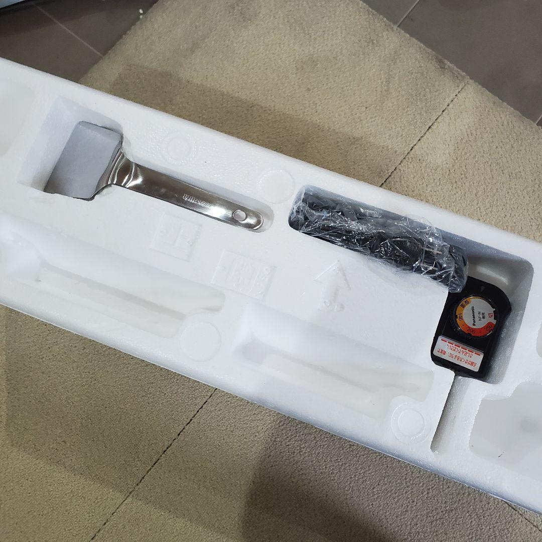 【新品・未使用】Panasonic ホットプレート NF-W200-S シルバー