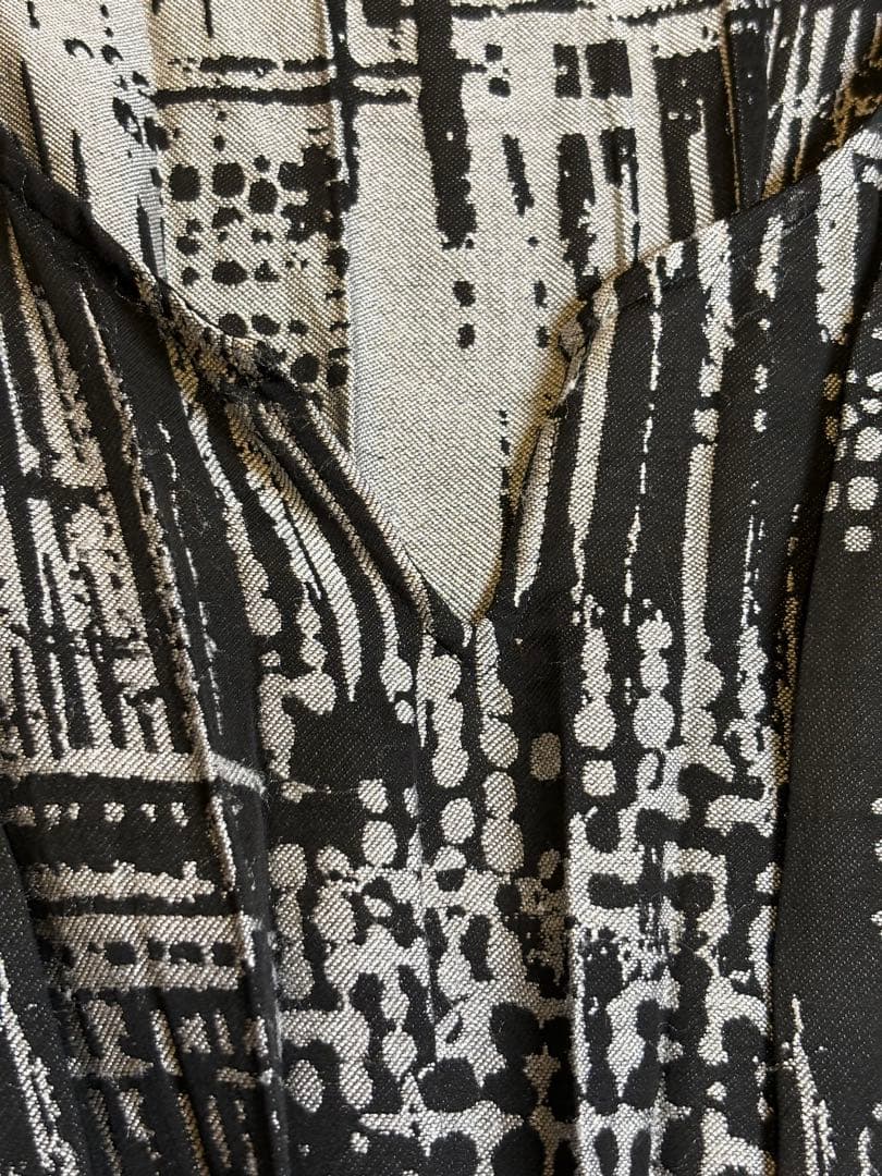 定価10万超えMORABITO ロングワンピース ブラック&グレー系