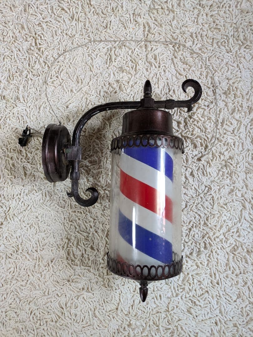 バーバーショップスタイル壁掛けランプ