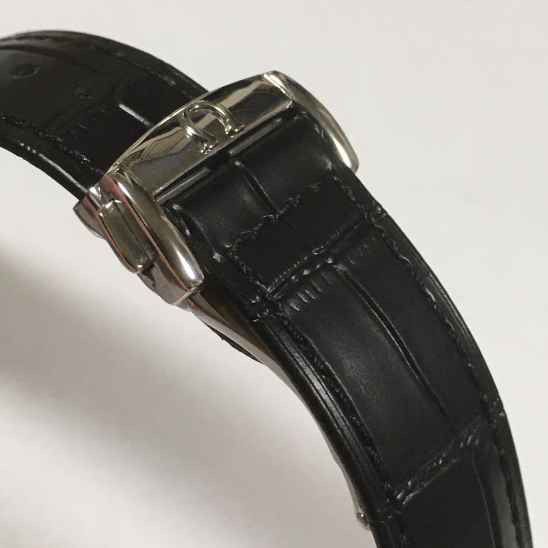 オメガ 20mm 本革ベルト Dバックル　リプロ