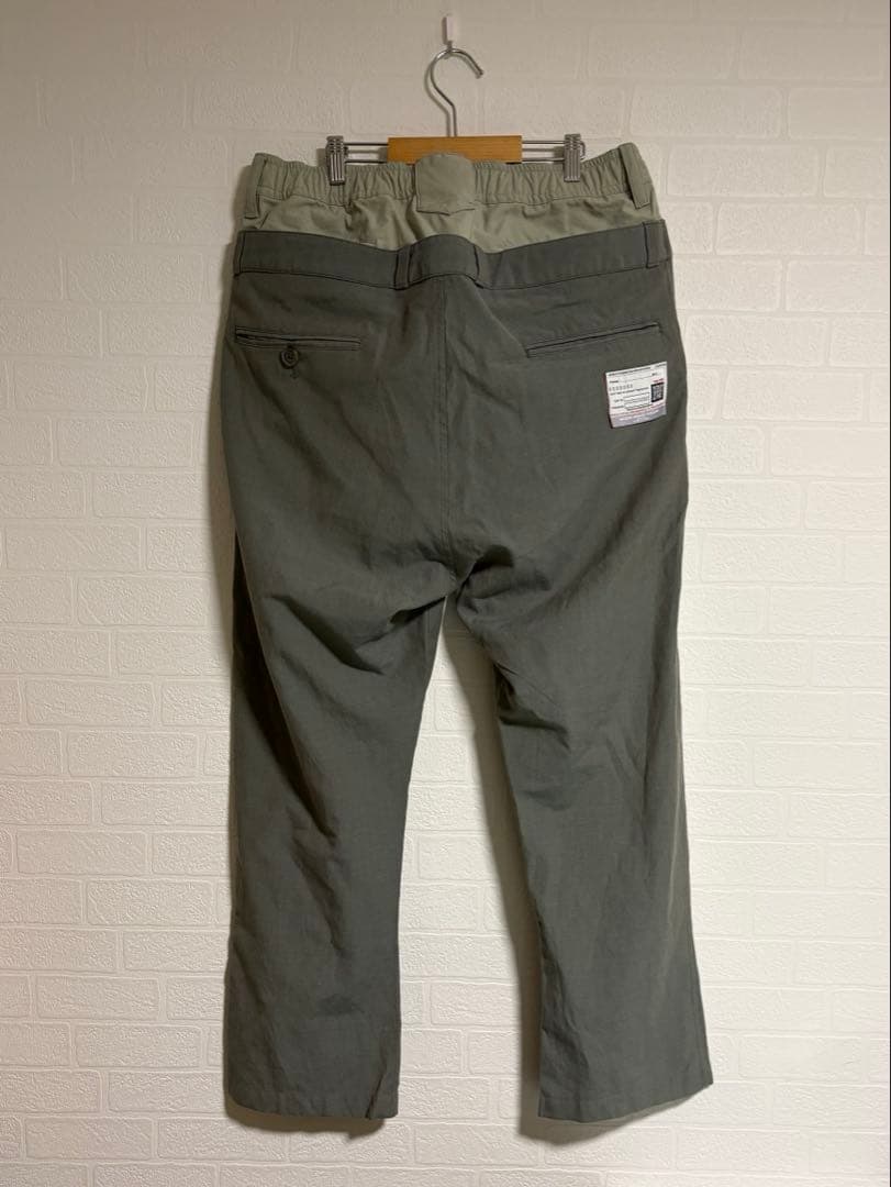 Maison Mihara Yasuhiro 2023ss ダブルウエストパンツ