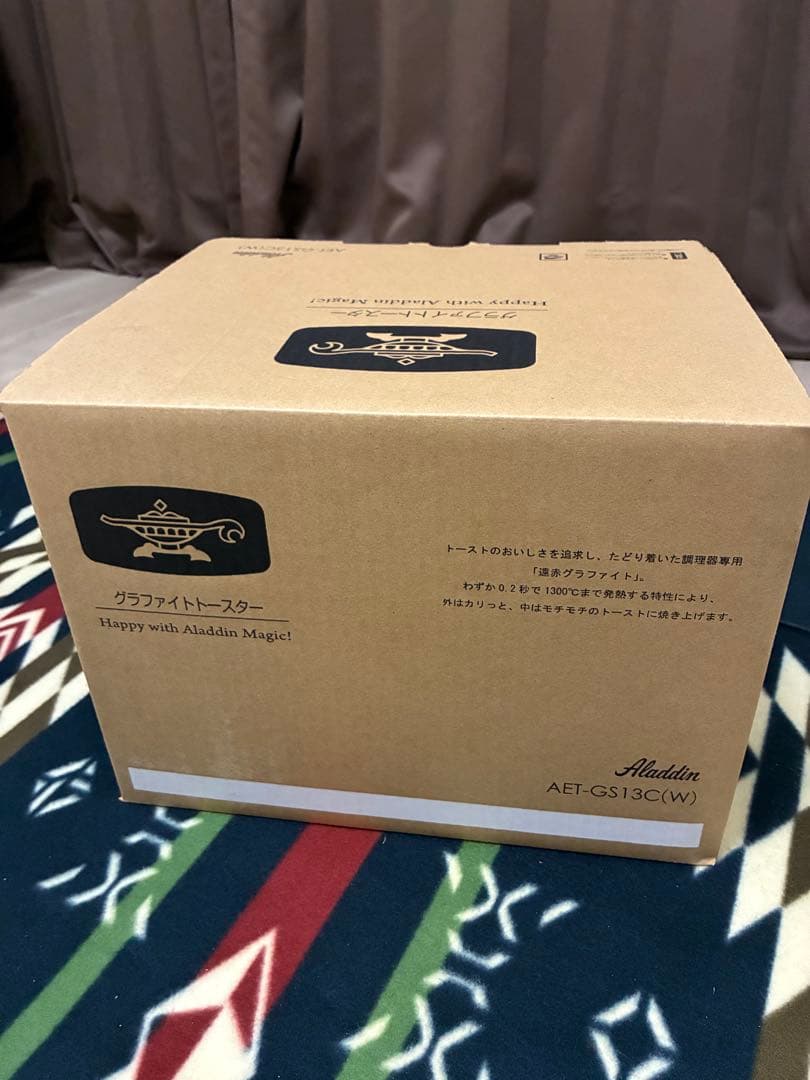 Aladdin グラファイトトースター AET-G13C(W)