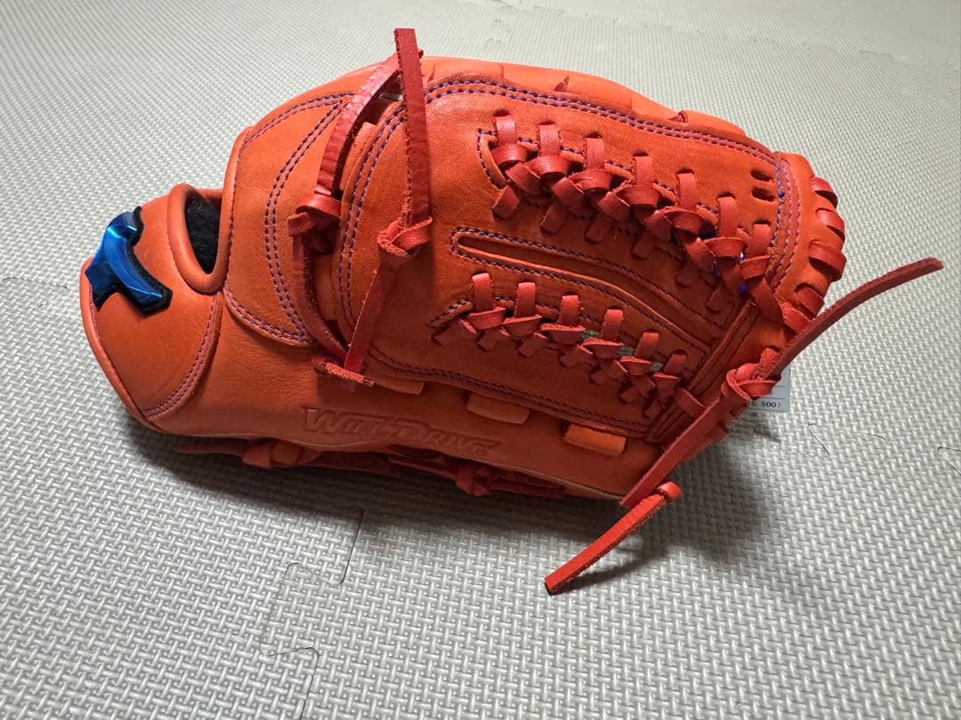 ミズノ 軟式用ウィルドライブ ブルー 内野手 サイズ9