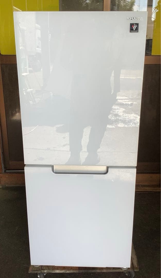 かきごおり シャープ 2ドア冷蔵庫SJ-GD15H-W 152L 21年製