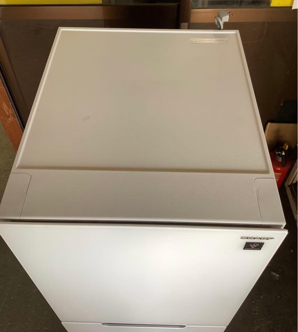 かきごおり シャープ 2ドア冷蔵庫SJ-GD15H-W 152L 21年製