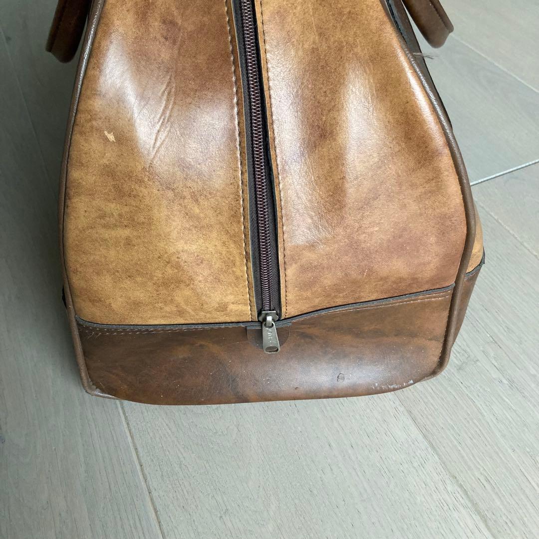 美品 70s アディダス Peter Black ボストンバック 英国製