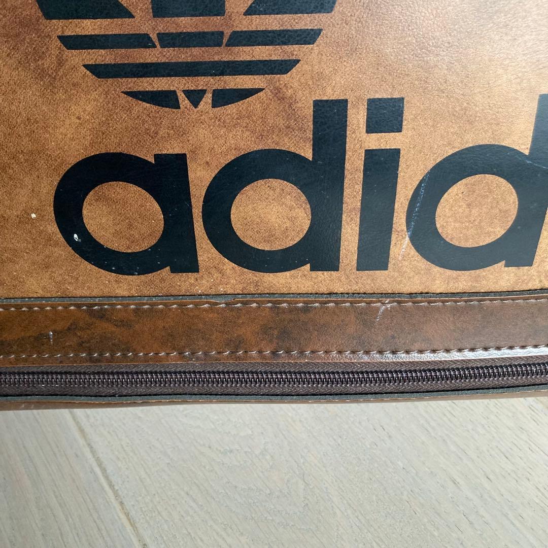 美品 70s アディダス Peter Black ボストンバック 英国製