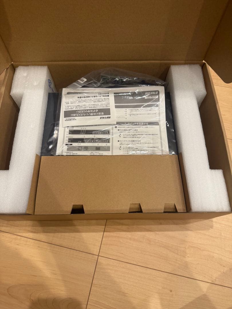 BUFFALO 10G レイヤー2マルチギガスイッチ8ポート BS-MP2008