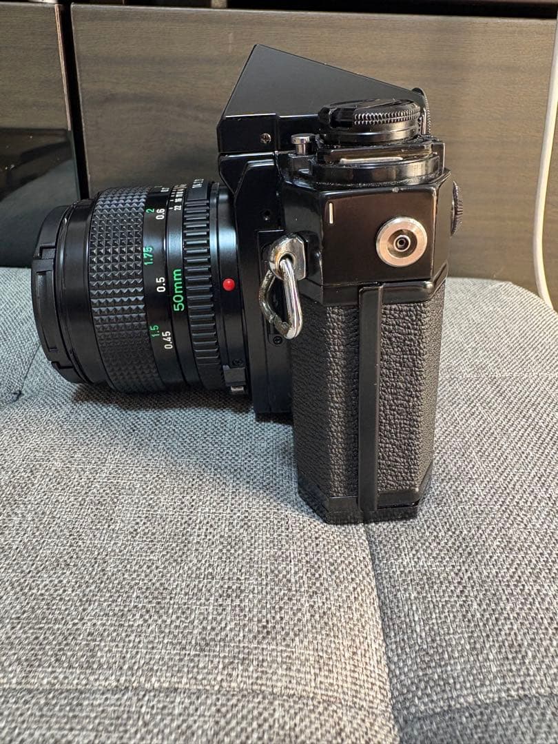 CANON F-1 ブラック フィルムカメラ FD 50mmレンズ付き