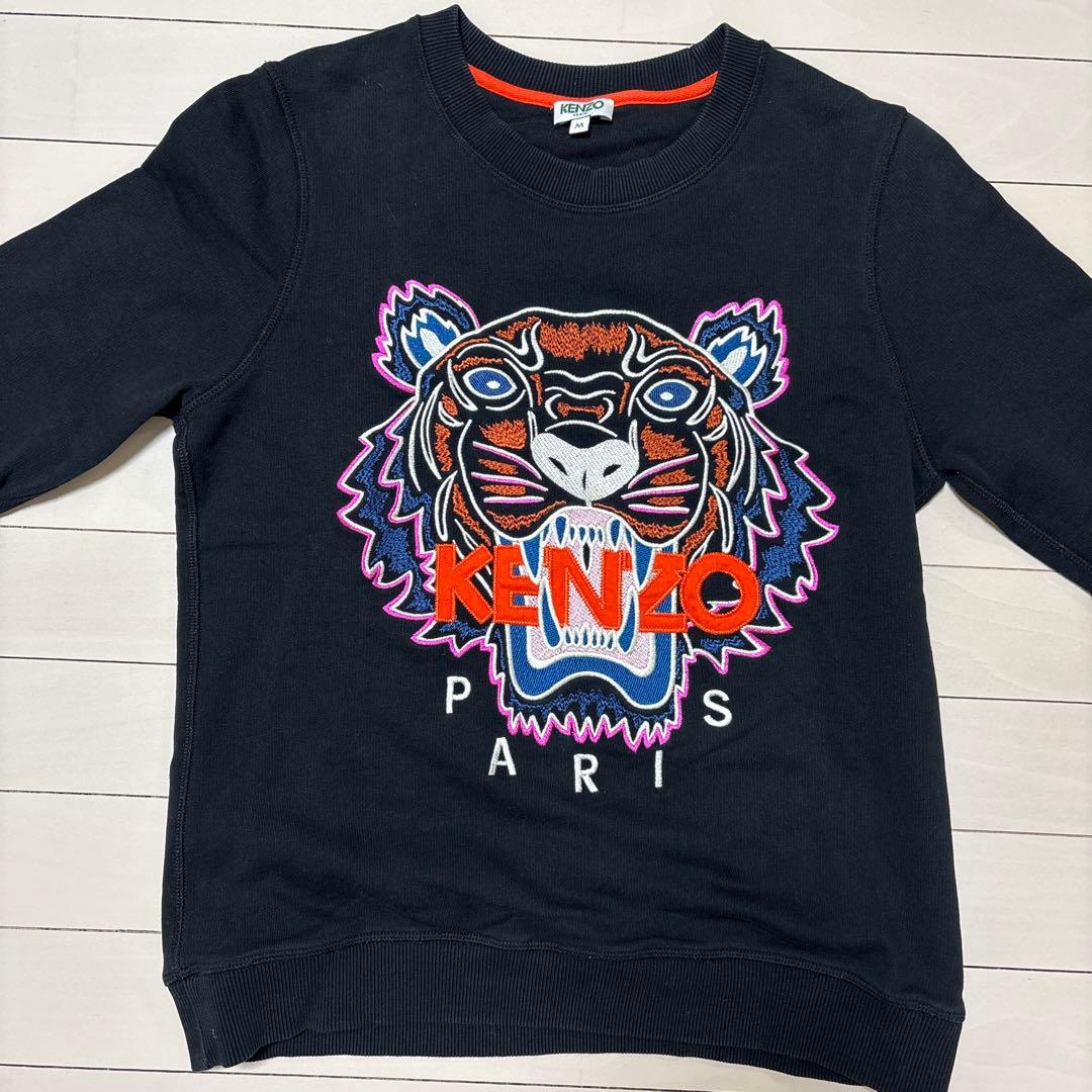 KENZO スウェット　虎　刺繍　M