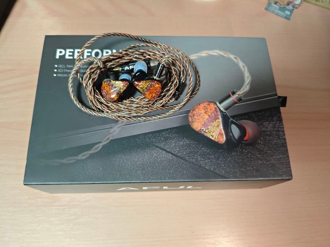 イヤホン aful performer 8 4.4mm