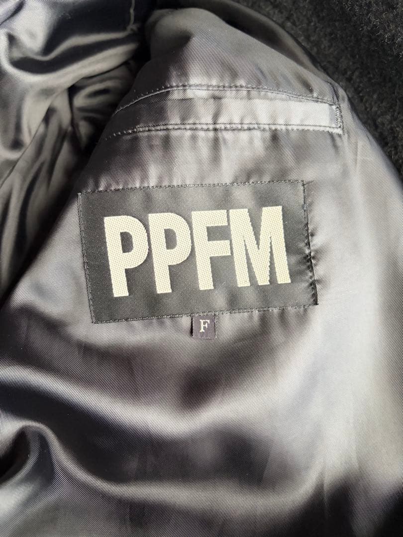 ジャケット・アウター 00s archive PPFM Gimmick Belted Coat y2k