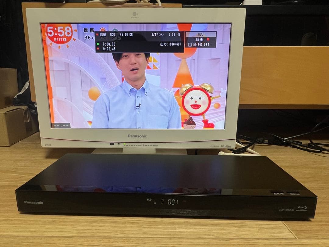 【良品】パナソニック ブルーレイレコーダー DMR-BRS530