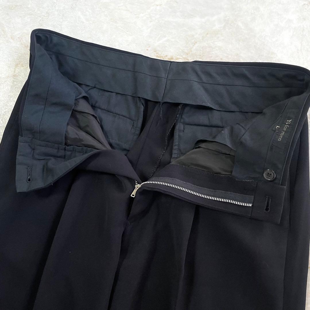 Y's for men ウール 総裏地 ジャケット パンツ スーツ 上下 紺