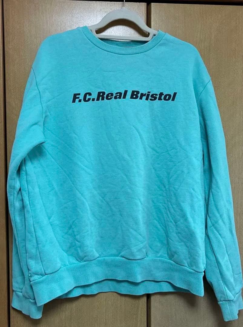 F.C.Real Bristol クルーネック スウェット　ティファニーブルー