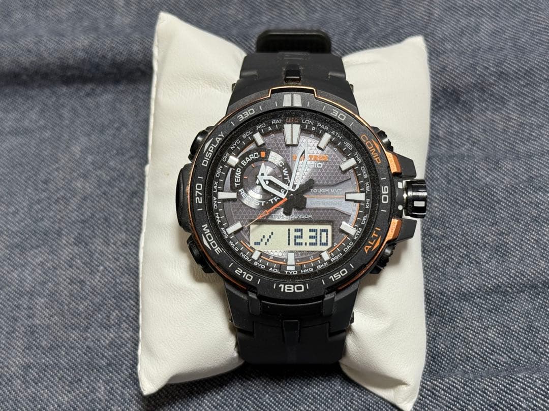 PROTREK PRW-6000Y 電波ソーラー トリプルセンサー搭載