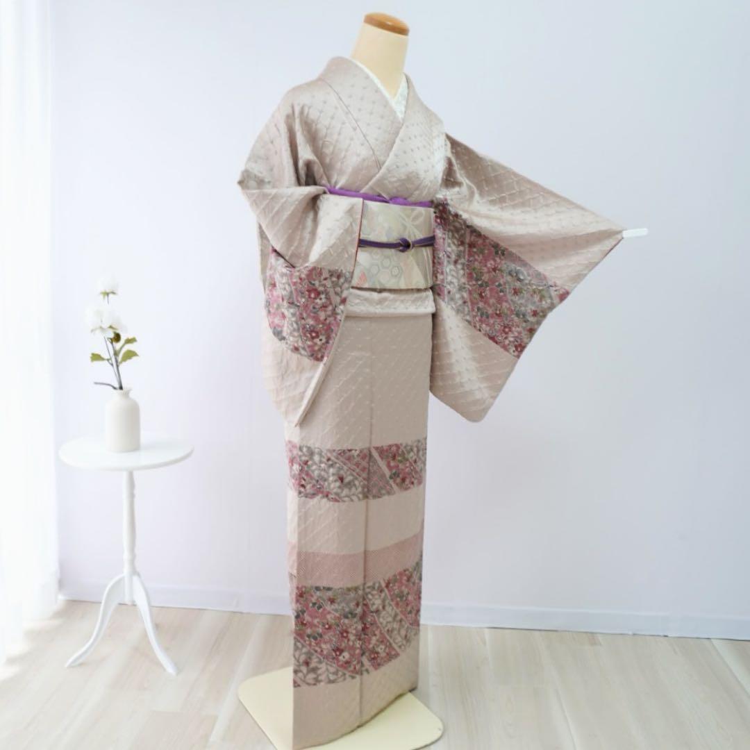 訪問着　4点フルセット 328B 正絹 七五三 お宮参り 入学式　卒園式　結婚式