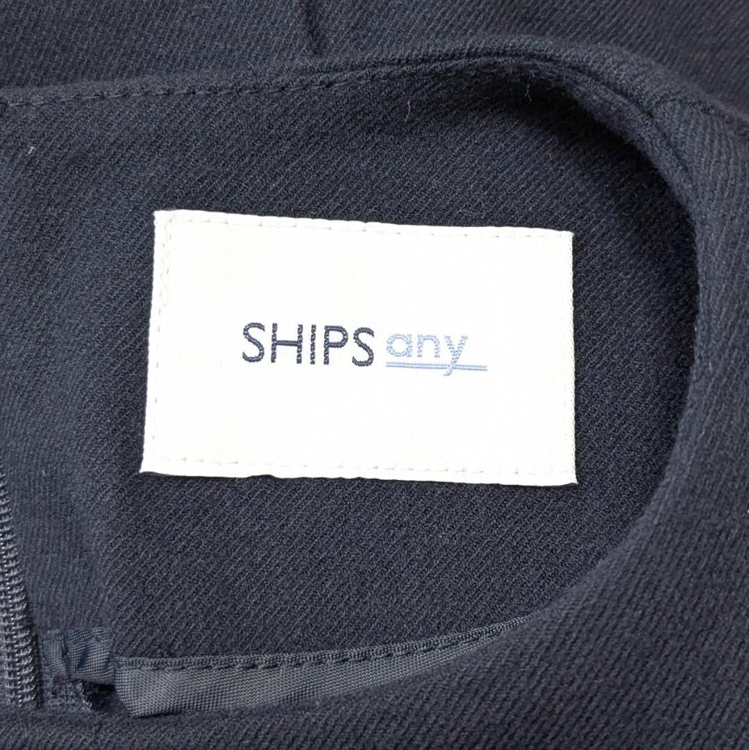 良品 24AW SHIPS any Iライン ポケット デザイン ワンピース