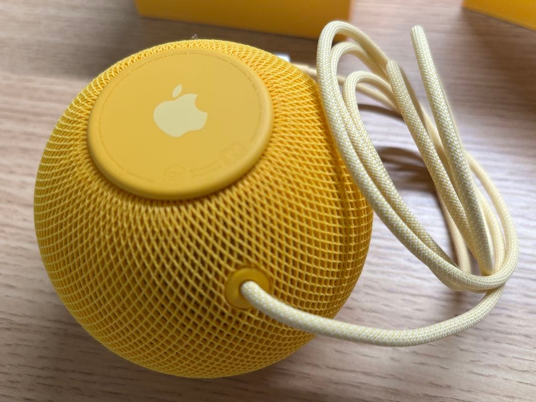 Apple Pod mini ２台（イエロー、ホワイト）セット