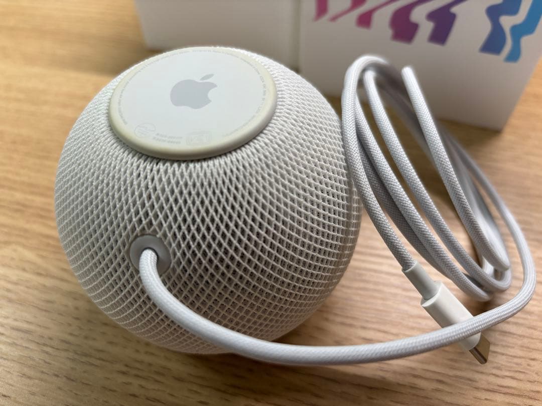 Apple Pod mini ２台（イエロー、ホワイト）セット