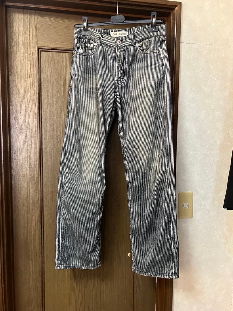 our legacy linear cut コーデュロイパンツ