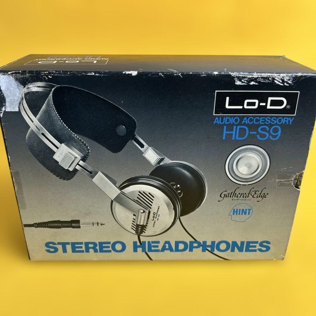 《動作品》日立 Lo-D (ローディ) ステレオ ヘッドフォン HD-S9