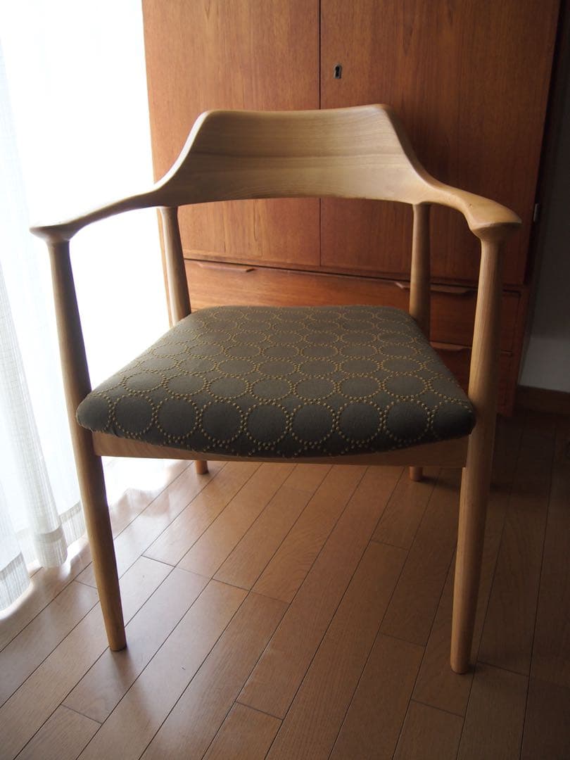 ひなさん専用 ミナペルホネン ハンドメイド アームチェアC タンバリン 生地