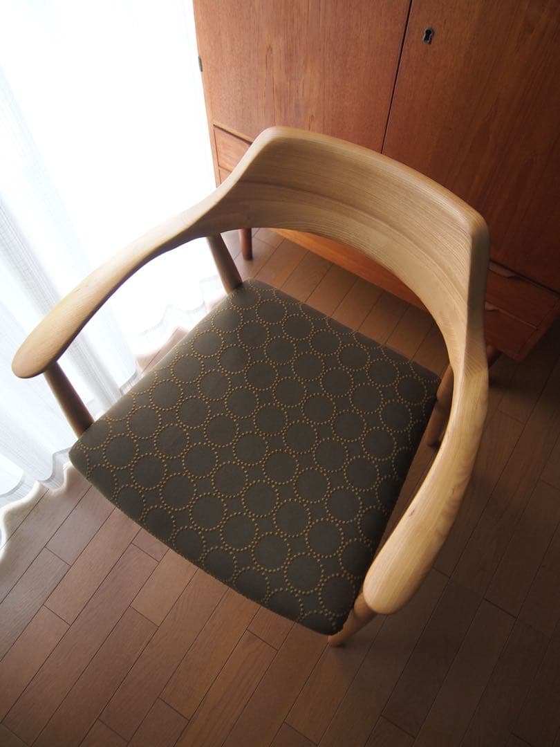 ひなさん専用 ミナペルホネン ハンドメイド アームチェアC タンバリン 生地