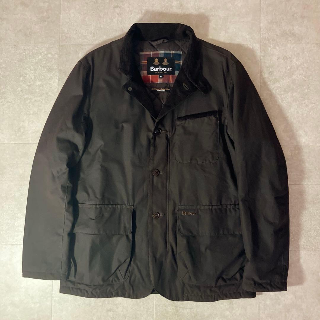 美品 Barbour MWX2267RU91 CROSBY WAX ジャケット