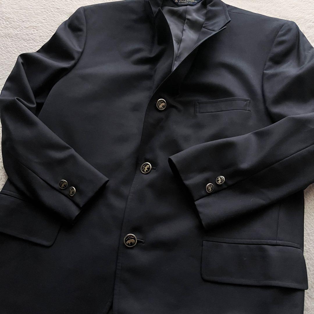 美品✨ブルックスブラザーズ 紺ブレザー ジャケット 段返り ガラス金釦