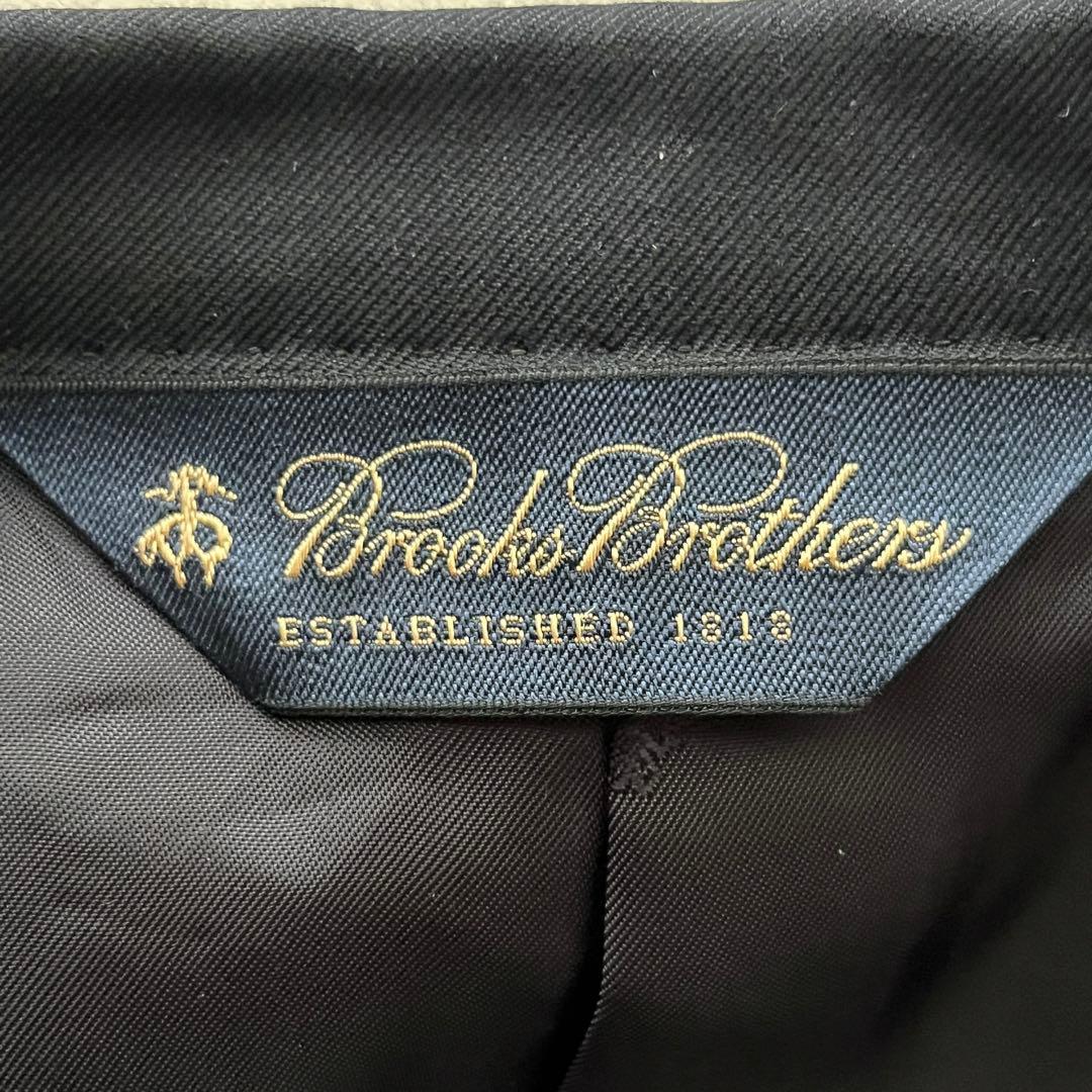 美品✨ブルックスブラザーズ 紺ブレザー ジャケット 段返り ガラス金釦