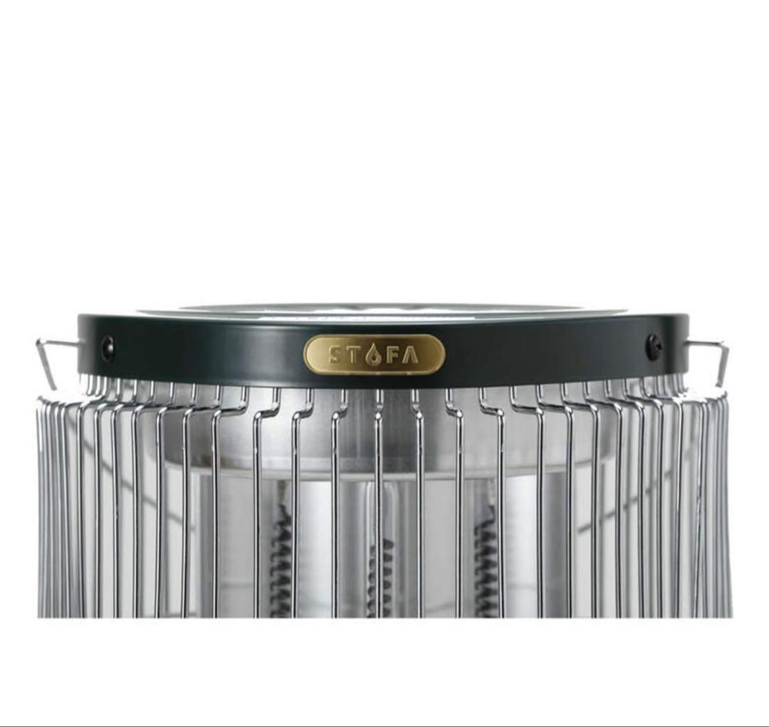 新品未開封　遠赤外線ヒーター ストゥーファ 電気ストーブ グリーン 保証書付