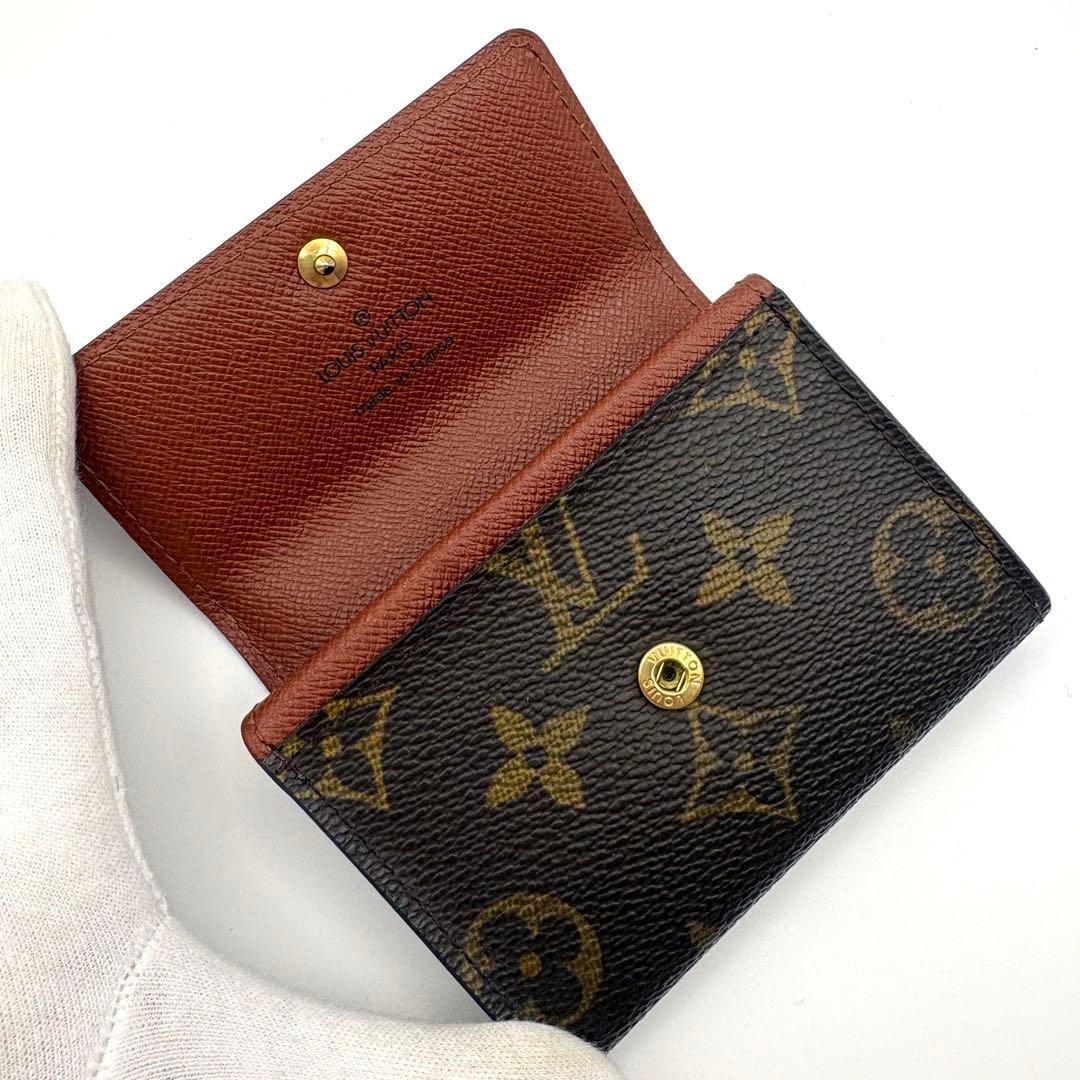 【極美品】ルイヴィトン ケース モノグラム ポルトモネプラ M61930