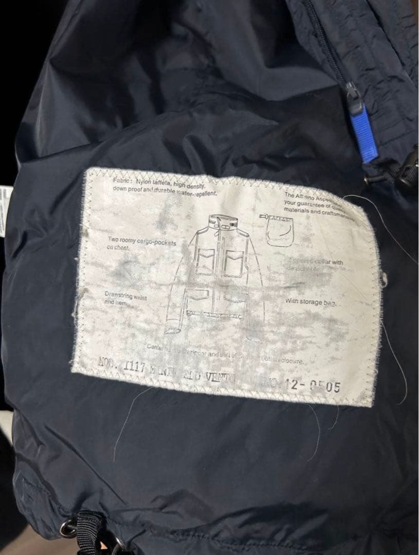 ASPESI m65 ミリタリージャケット ネイビーＬ