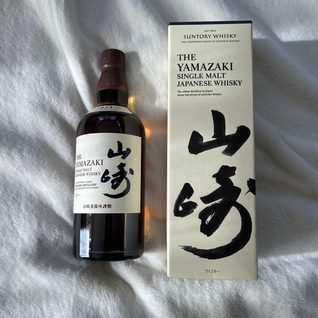 山崎 シングルモルトウイスキー 箱入り　新品未開封