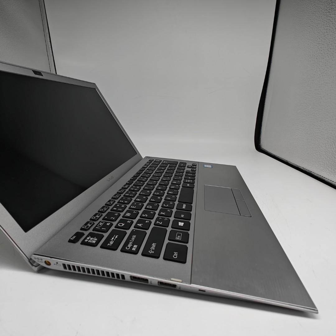 【VAIO】VJS 高性能i7 SSD128GB 8GB シルバー ノートPC