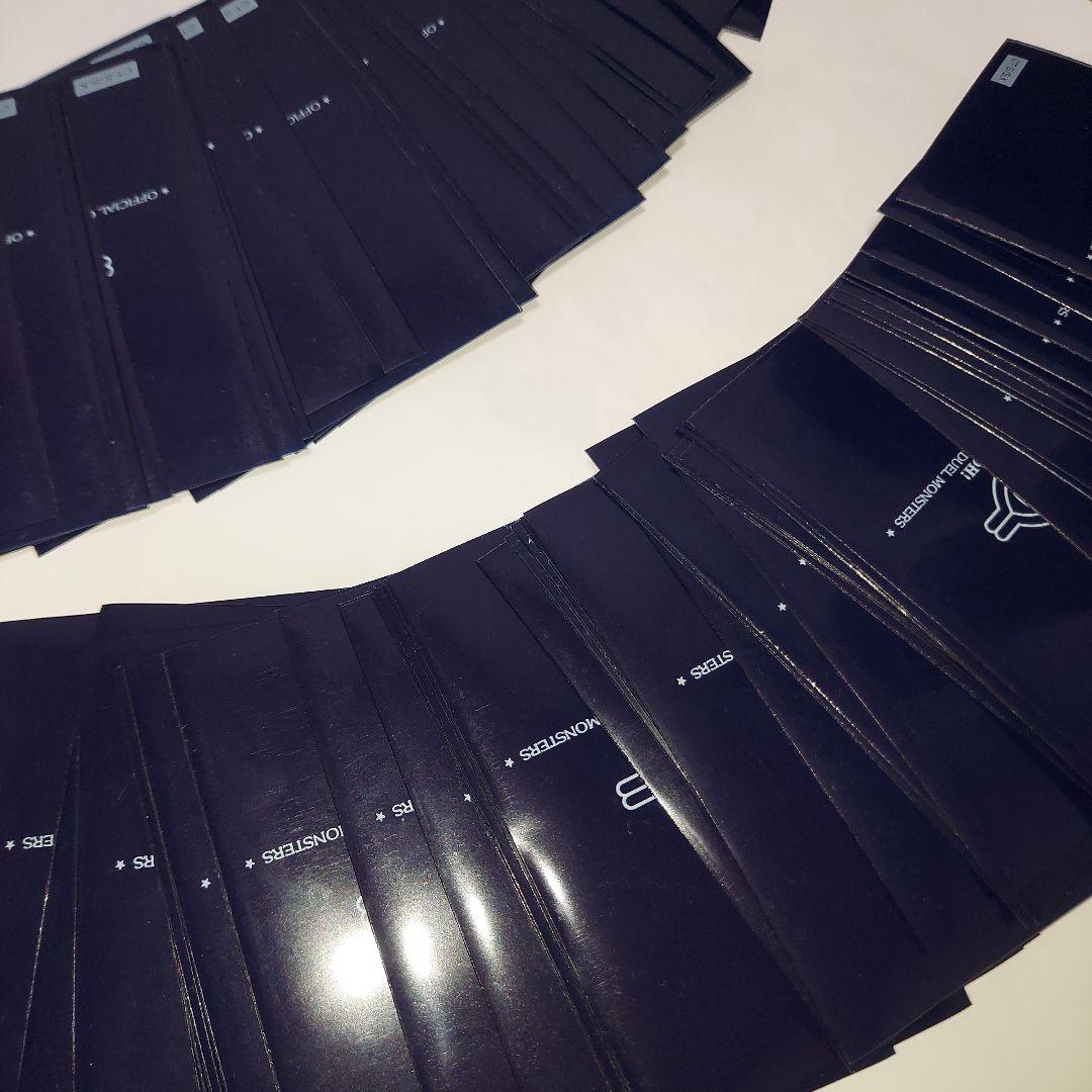 遊戯王OCG ウジャト眼 スリーブ 絶版 青 98枚 外装袋付き