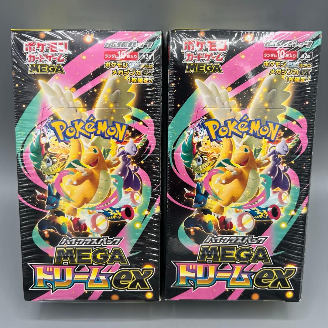 ポケモンカード　メガドリームEX BOX シュリンク付き