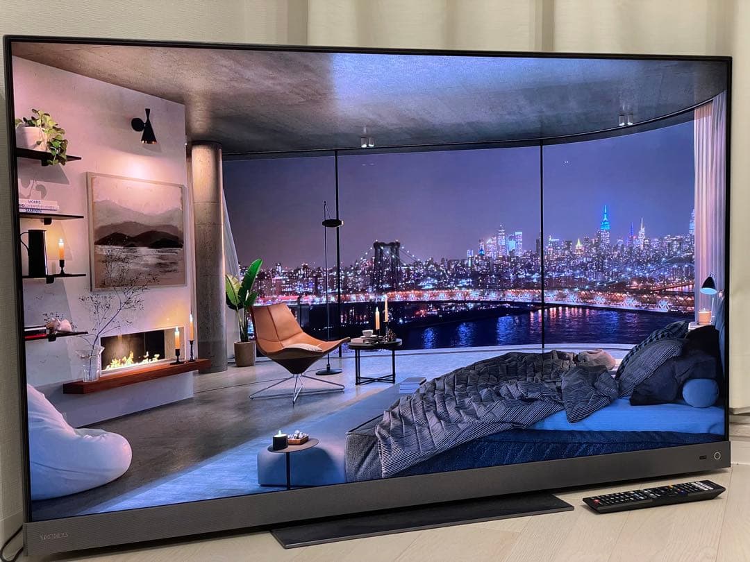 【最新・ラズベリー】TOSHIBA REGZA 55インチ55Z740XS