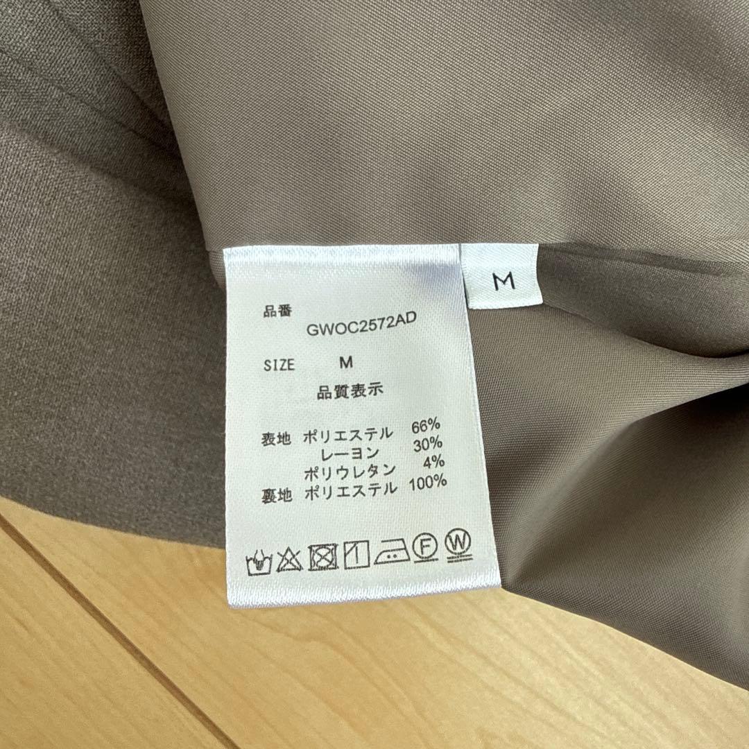 GLOBAL WORK☆ウツクシルエットダブルジャケットM