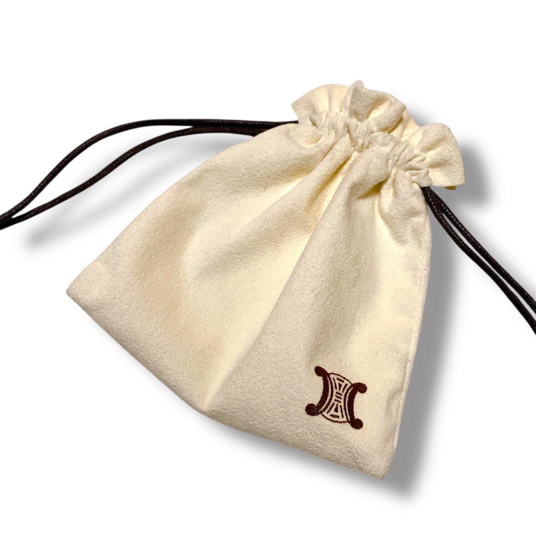 セリーヌ 良品 トリオンフ ホイッスル チャーム キーホルダー シルバー 袋付き