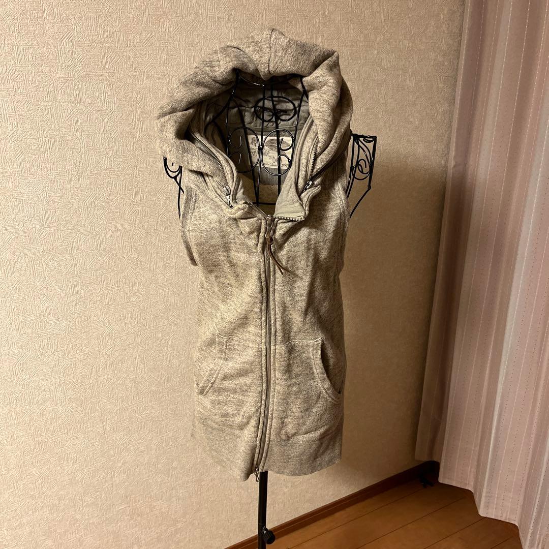 (*)様 goaビックフードグジップアップベスト